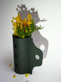 Vase poignée vert