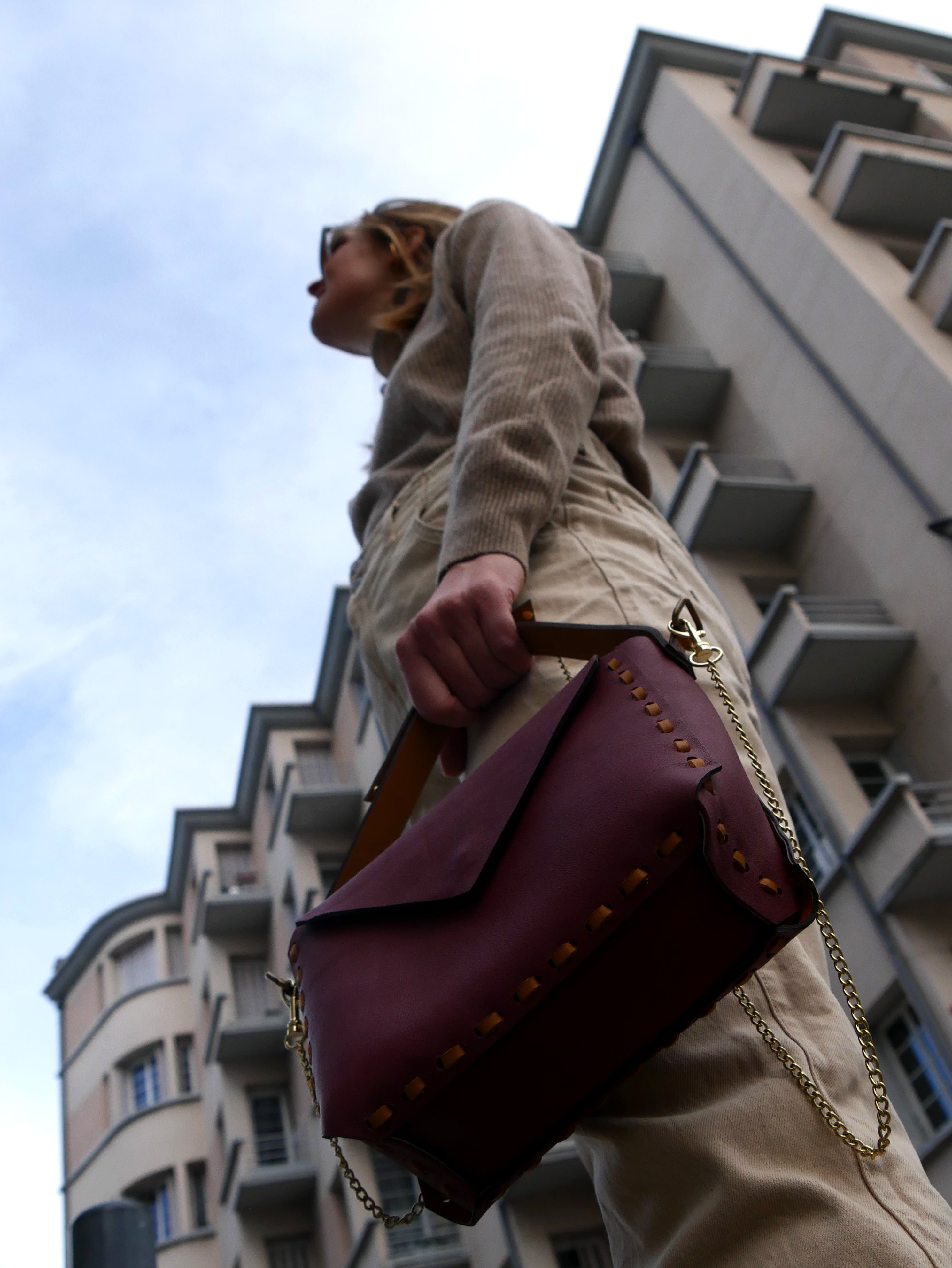 Sac Bic bordeaux